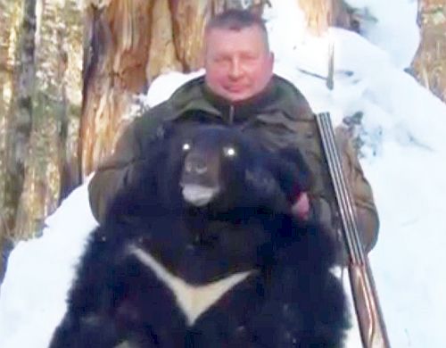 Жилвинас Повилонис с трофеем