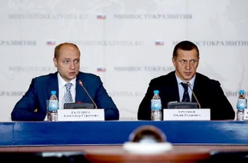 Александр Галушка и Юрий Трутнев