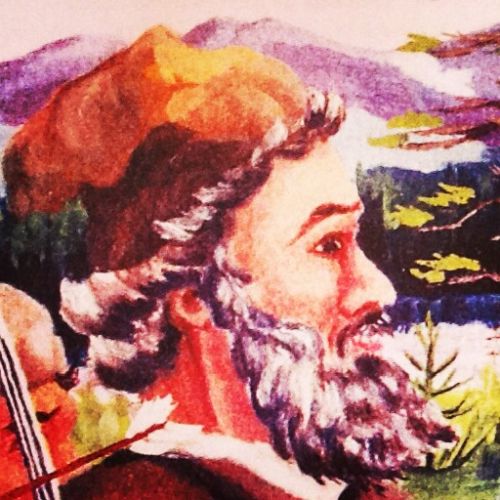 Первопроходец Иван Москвитин. Рис. А. Овчинникова.