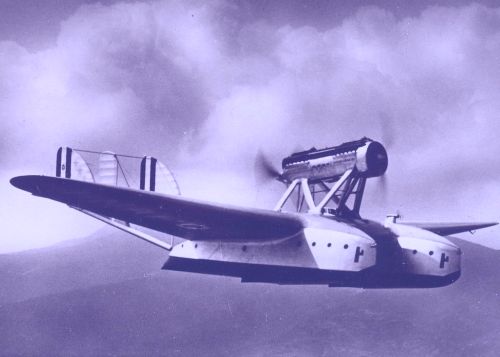 «Савоя С.55» летит в СССР. 1933 г. Фото предоставлено авиационным музеем «Воландия» (Volandia), Милан. Италия