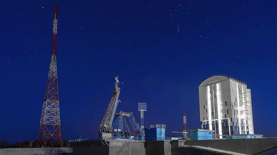 Космодром Восточный. Фото: Станислав Залесов / Коммерсантъ