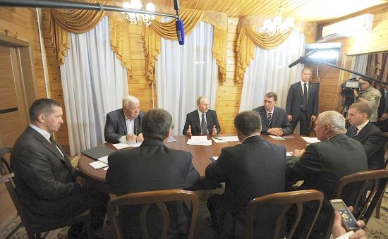 Совещание по вопросу развития Амурской области.