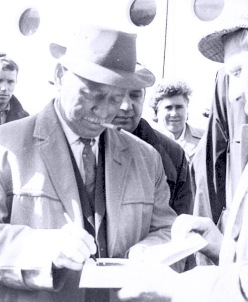 Михаил Шолохов в Находке...