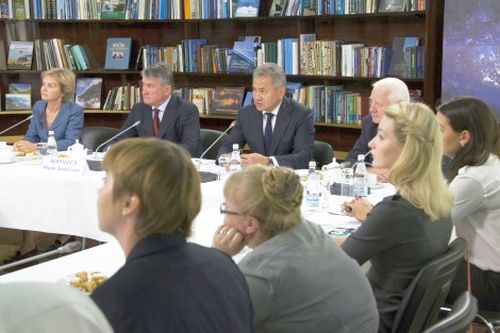 Заседание медиаклуба РГО. Фото: Вадим Савицкий