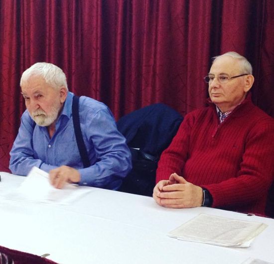  Алексей Симонов (слева): «Если я здесь, то все нормально, и в этом заслуга Бориса Резника (на фото справа)». Фото редакции