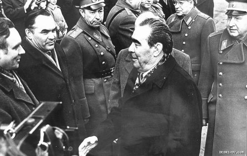 Генеральный секретарь ЦК КПСС, «дорогой Леонид Ильич Брежнев» в Хабаровске. Фото Сергея Балбашова