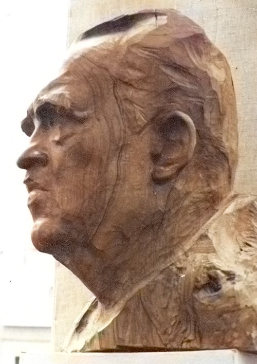 Г. Потапов. Скульптурный портрет Вс.Н. Иванова. Хабаровский краевой музей им. Н.И. Гродекова