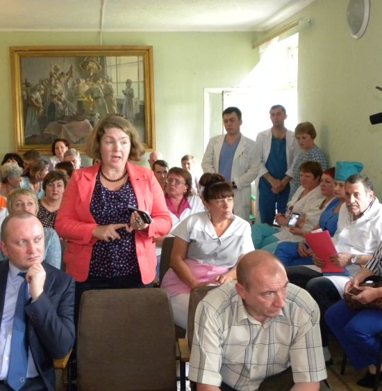 Коллектив Теплоозерской районной больницы