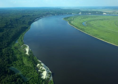 Река Зея - крупный левый приток Амура, фото ©Олег Кабалик, WWF России