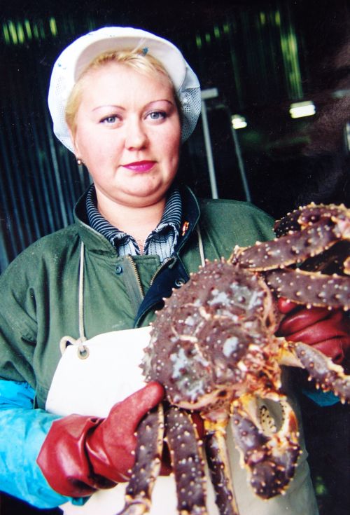 Настоящий краб. Фото Сергея Балбашова