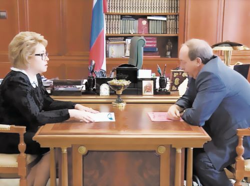 Валентина Матвиенко и Александр Левинталь