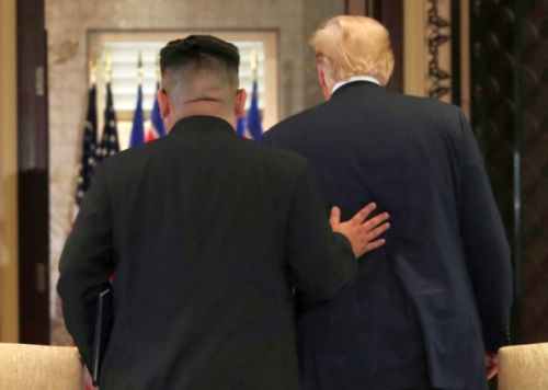 Трамп и Ким Чен Ын