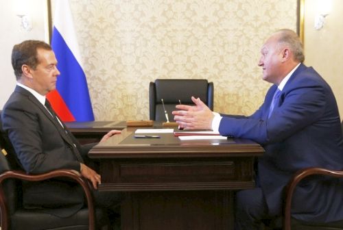 Встреча с губернатором Камчатского края Владимиром Илюхиным