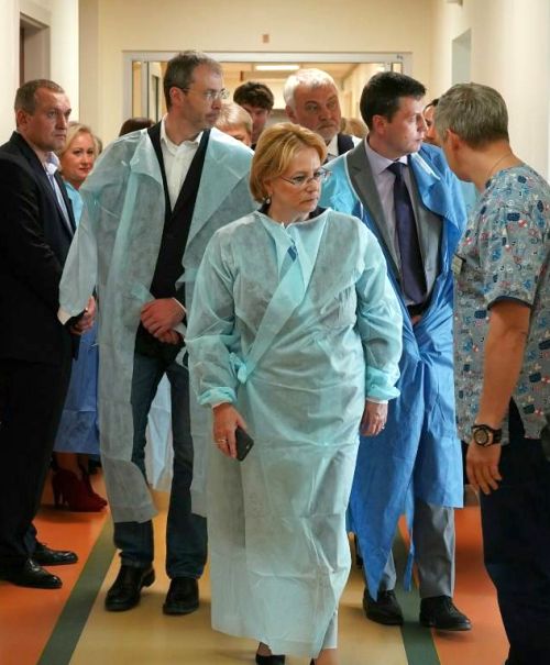 Министр здравоохранения России Вероника Скворцова прибыла на Чукотку