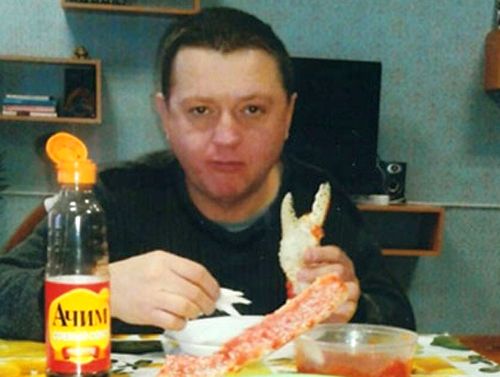 Вячеслав Цеповяз в колонии: крабы, красная икра. Фото: из открытых источников