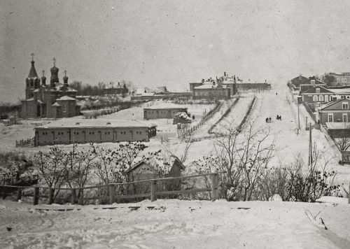 Предновогодний столичный Хабаровск вековой давности. Фото из архива