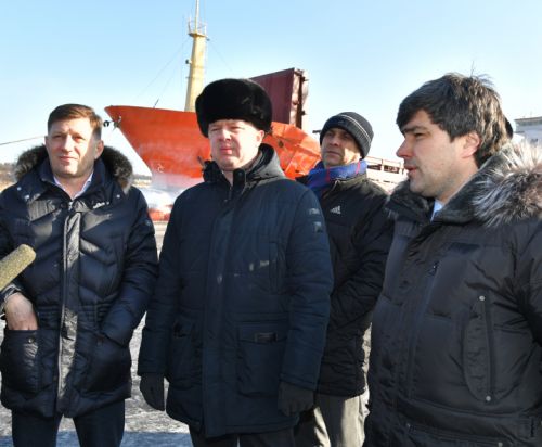 Рабочая поездка губернатора Сергея Фургала в Ванинский район