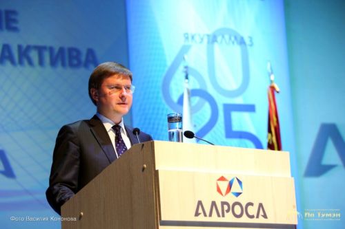 Гендиректор «Алроса» Сергей Иванов-младший. Фото: пресс-служба Ил Тумэн