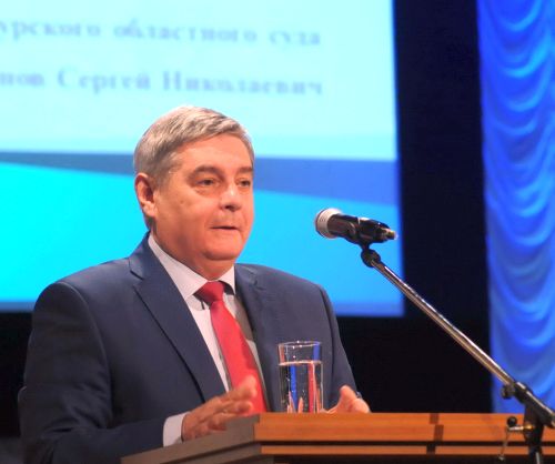 Председатель Амурского областного суда Сергей Семенов.