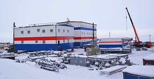 Певекская стройплощадка ПАТЭС