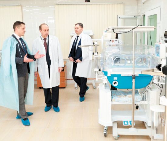 Имитация открытия отделения второго этапа выхаживания новорожденных