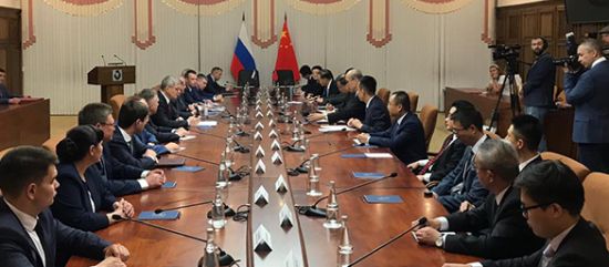 Генеральный прокурор Российской Федерации Юрий Чайка встретился с Генеральным прокурором Верховной народной прокуратуры Китайской Народной Республики Чжаном Цзюнем