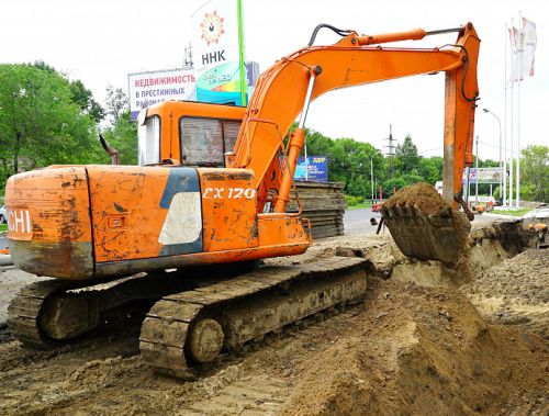 На сегодняшний день работы завершены уже на 8 из 34 объектов. Фото пресс-службы мэрии Хабаровска