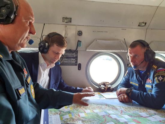 В Комсомольск-на-Амуре с рабочим визитом прибыл глава МЧС России Евгений Зиничев.