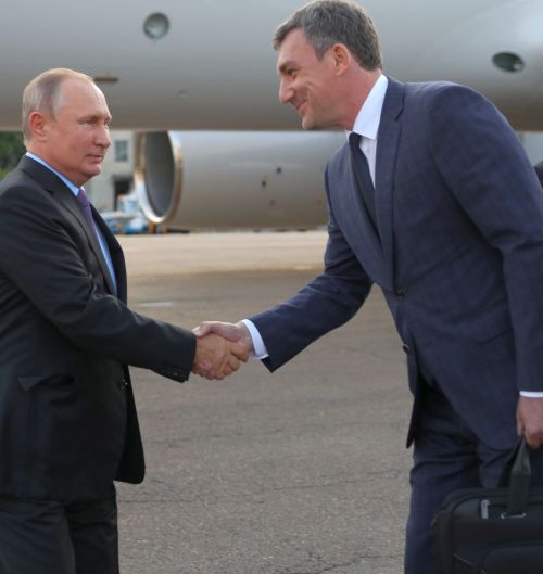 Владимир Путин и Василий Орлов