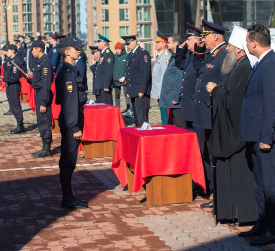 Курсанты ДВЮИ МВД России