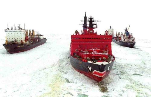 Ледоколы - главная движущая сила Северного морского пути.