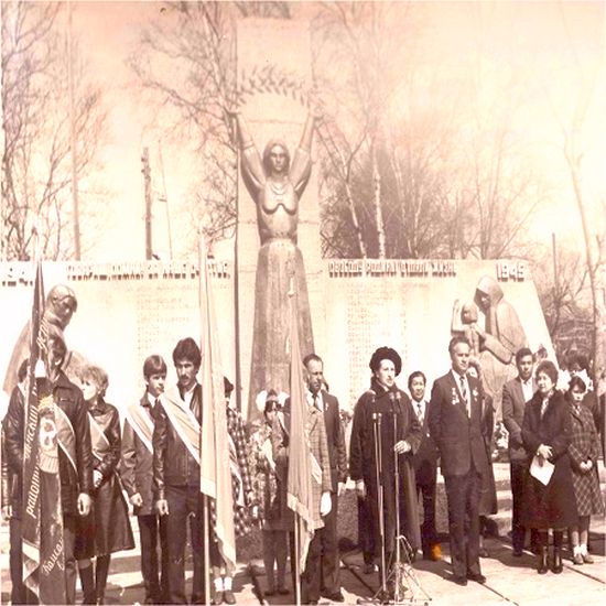 Открытие «Монумента Памяти и Славы»