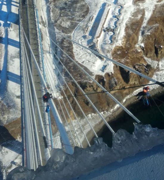 Владивостокский филиал ДВРПСО, очистка моста