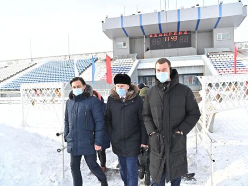 Михаил Дегтярев в Комсомольске-на-Амуре