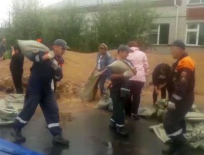 с. Бельго, подготовка мешков