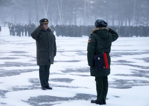 Командующий войсками Восточного военного округа Герой России генерал-полковник Александр Чайко