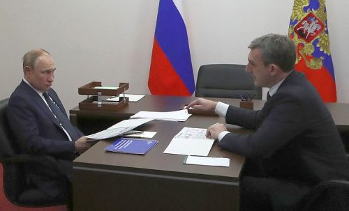 Владимир Путин и Василий Орлов