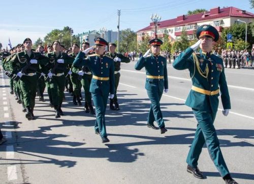 Центральные мероприятия состоялись на площади Славы в Южно-Сахалинске