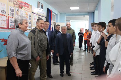 Юрий Трутнев на Донбассе