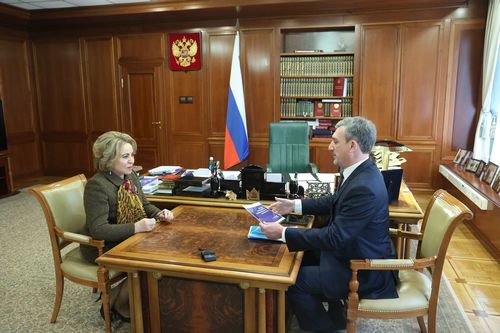 Валентина Матвиенко и Василий Орлов