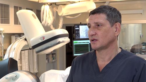 Заведующий отделением рентгенохирургических методов диагностики и лечения Алексей Русаков