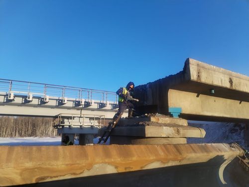 НПС реконструирует два моста перегона Сети - Федосеев