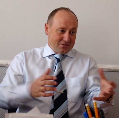 Вице-мэр Хабаровска Валерий Лебеда. Фото С.Балбашова.