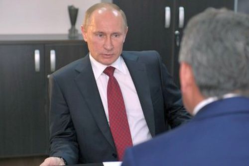 В. Путин. Фото пресс-службы Президента России