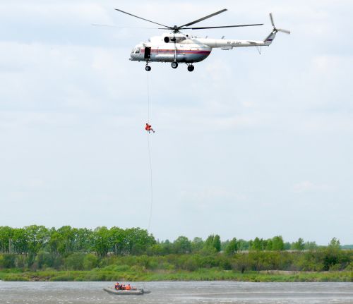 Беспарашютное десантирование на озере Благодатное