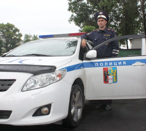 Экипаж ДПС патрульного автомобиля №856