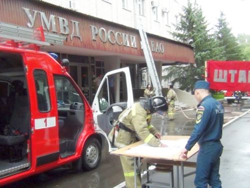 УМВД России по ЕАО. Процесс эвакуации. Биробиджан