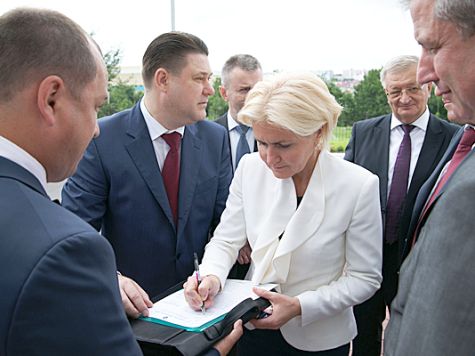 Ольга Голодец сообщила, что проекты региона не останутся без внимания федеральных властей. Фото Александра Голоднева