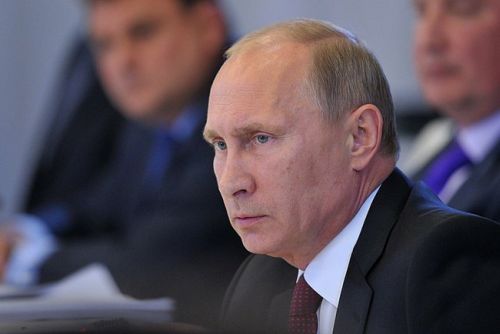 Владимир Путин на совещании о перспективах развития отечественного гражданского судостроения. Фото пресс-службы Президента России