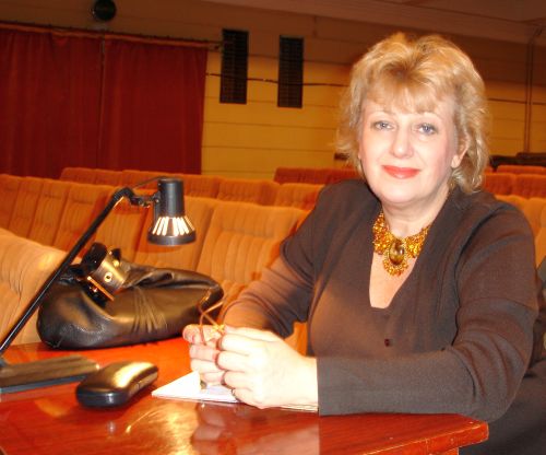 Анна Варпаховская в Магаданском театре, 2006 г.